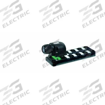 MURRELEKTRONIK M12 distribution block: EXACT12, 8 Ports - Passive Sensor Junction Blocks without Homerun Cable