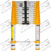 XTEND + CLIMB Telescoping Extension Ladder: 13 ft Ladder Size, Aluminum, 250 lb Load Capacity (MPN 770P+). Key specifications — Brand: XTEND + CLIMB; Color: Yellow.