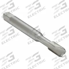 CHICAGO-LATROBE Spiral Point Tap: #8-32 UNC, H3 / 2B, 2 Flute, Bottoming Chamfer, High Speed Steel (MPN 356634)