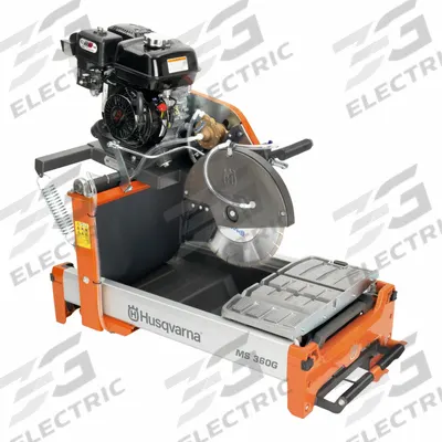 HUSQVARNA Concrete Table Saw: 14 in Blade Dia., Wet, 5 in Max. Cutting Dp - Power Cutters