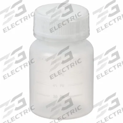 APPROVED VENDOR Laboratory Jar: HDPE, Polypropylene, 2.5 fl oz, 49 mm Body Dia, 76.2 mm Ht - HDPE Lab Jars