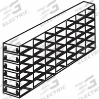 Freezer Drawer Rack: 21 1/4 in Overall Lg, 5 1/2 in Overall Wd, Stainless Steel, Slide Out Drawers (MPN RDML66A). Key specifications — Includes: Slide Out Drawers; Material: Stainless Steel; Product Type: Freezer Drawer Rack; Brand: ARGOS TECHNOLOGIES.