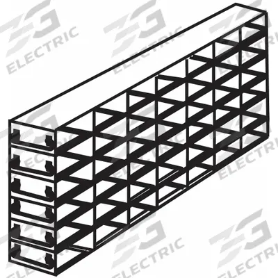 ARGOS TECHNOLOGIES Freezer Drawer Rack: 21 1/4 in Overall Lg, 5 1/2 in Overall Wd, Stainless Steel - Cold Storage Racks