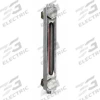 Closed Circuit Liquid Level Gauge: 10.62 in Body Ht, 7 1/2 in Sight Ht, 1/4" NPTF Male (MPN G607-09-A-1-2). Key specifications — Brand: LDI INDUSTRIES; Compatible with Series: G607 Series; Includes Thermometer: No Thermometer Included; Seal Material: Buna N.