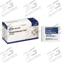 FIRST AID ONLY Topical Antiseptic Wipes: Wipes, Isopropyl Alcohol, 100 PK (MPN H305). Key specifications — Format: Wipes; Product Type: Topical Antiseptic; Unit Package Type: Packet; Active Ingredient: Isopropyl Alcohol; Manufacturer Part Number: H305; Unitized: Unitized; Concentration: 70%; Brand: FIRST AID ONLY.