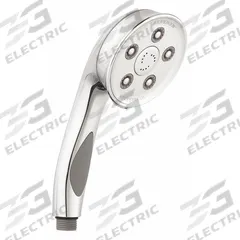 SPEAKMAN Handheld Showerhead: Plastic, Chrome, 2.5 gpm Flow Rate, 3 3/4 in Handheld Showerhead Wd (MPN VS-3014). Key specifications — Series: Caspian.