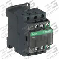 SCHNEIDER IEC Magnetic Contactor: Non-Reversing, 3 Poles, 3NO Contacts, 12 A, 120V AC/240V AC Coil (MPN LC1D12KUE). Key specifications — Brand: SCHNEIDER; Integrated Surge Suppression: No.