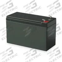 APPROVED VENDOR Sealed Lead Acid Battery: 12V DC, 8.5 Ah Capacity, 3.7 in Ht, 5.94 in Wd, 2.56 in Dp (MPN 2UKK5). Key specifications — Terminal Connection: 0.187 in Faston; Battery Cycle Type: Dual Purpose; Brand: APPROVED VENDOR; Housing Material: Flame Retardant ABS.
