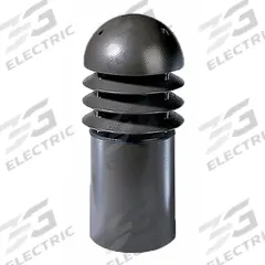 LED Bollard: 800 lm, 2700K, 9.5 W, 14 in Overall Ht, 120V AC, Bronze Housing Color (MPN DB14HA012LE). Key specifications — Housing Color: Bronze; Color Temperature: 2700K.