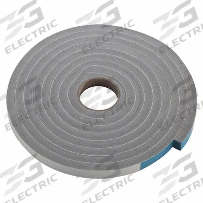 M-D BUILDING PRODUCTS Weather Seal: Flat, Self-Adhesive Mounting, Std, Vinyl, 10 ft Overall Lg - D-Section Foam Rubber Seals