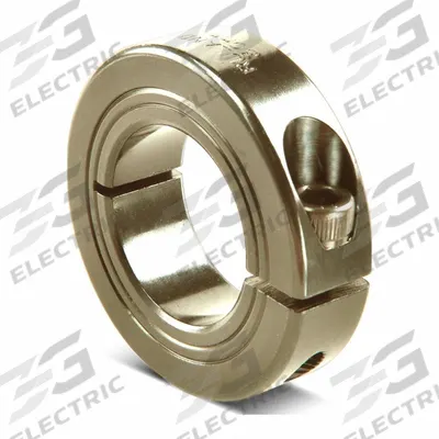 RULAND MANUFACTURING Shaft Collar: 1-Piece, Metric, Round, Clamp-On, 32 mm Bore Dia - Steel Shaft Collars