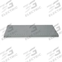 HALLOWELL Shelf: 48 in Overall Wd, 24 in Overall Dp, Solid Shelf, 22 ga, Dark Gray, 5 PK (MPN 5135-4824-5). Key specifications — attr37155: Dark Gray; attr37156: Powder Coated; attr55828: (5) Shelves; attr37160: Steel; attr33654: HALLOWELL.