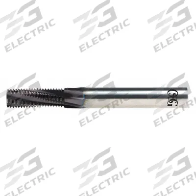 OSG Thread Mill: Helical Flute, 1/2"-20 UNF, 5 Flute - Coolant-Through Helical-Flute Thread Mills for Stainless Steel & Super Alloys