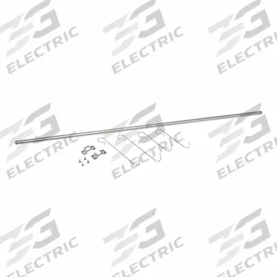 LABCONCO Bar: IV Bar, 99 1/2 in Overall Wd, 29 in Overall Lg, Stainless Steel, 3028***02 - Fume Hood Lighting Kits