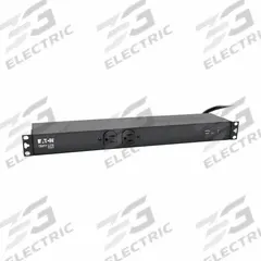 EATON TRIPP LITE PDU: Single-Phase, 120V AC, 14 Outlets, (12) 5-15/20R/(2) 5-15R, 1 RU (MPN PDUH20-ISO). Key specifications — Plug Type: NEMA 5-20P; Brand: EATON TRIPP LITE; Phase: Single-Phase; Maximum Input Voltage: 120V AC; Receptacle Type: (2) 5-15R; Mounting Location: Wall; Facing: 2 Front/12 Rear.
