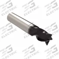 WIDIA HANITA Corner Chamfer End Mill: Carbide, AlTiN Coated, 4 Flute, 16 mm Mill Dia, 18 mm LOC (MPN 4X0EM16006CCT WS15PE)