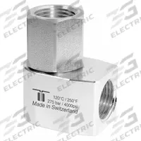 MOSMATIC Rotary Union: Elbow, Nickel-Plated C38500 Brass, 1 Passages, 1/2 in Threaded Rotating Shaft (MPN 43.354). Key specifications — Maximum Speed: 30 RPM; Brand: MOSMATIC.