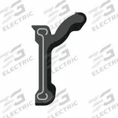 FAIRCHILD Edge Trim: Side Flap, 8 ft Overall Lg, Rubber Outer (MPN 1457-4X2). Key specifications — Brand: FAIRCHILD; Color: Black; Outer Material: Rubber; Profile Shape: Side Flap.