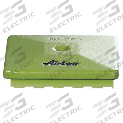 AIRLOC Vibration Isolator Pad: Neoprene, 3 3/16 in Lg, 3 3/16 in Wd, 7/8 in Ht - Low-Profile Vibration-Isolating Leveling Pads