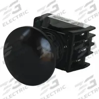EATON Hazardous Location Push Button: 30 mm, Metallic, Mushroom Head Profile, 2NO/2NC (MPN E34EX713B). Key specifications — Manufacturer Part Number: E34EX713B; Product Type: Push Button Operators; Series: E34; Brand: EATON; AC Contact Rating: 10 A @ 600 V; Action: Momentary; DC Contact Rating: 2.5 A @ 250 V; Operator Illumination: Non-Illuminated.