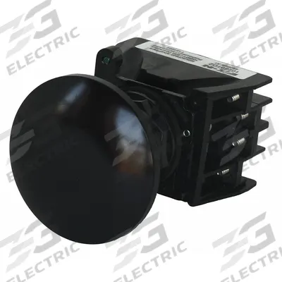 EATON Hazardous Location Push Button: 30 mm, Metallic, Mushroom Head Profile - Mushroom-Head Push Buttons