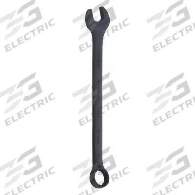 WESTWARD Combination Wrench: Alloy Steel, Black Oxide, 23 mm Head Size, 11 7/8 in Overall Lg - Metric 12-Point Combination Wrenches