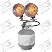 DYNA-GLO Portable Gas Tank-Top Heater: 30,000 BtuH Heating Capacity Output, 490 sq ft Heating Area (MPN TT30CDGP). Key specifications — Overall Dimensions - H x W x D: 17-1/4 in x 6-7/16 in x 15-1/2 in; Brand: DYNA-GLO.