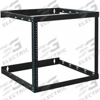 TRIPP LITE Open Frame Rack: 22 Rack Units, Wall Mount, 17 3/4 in x 20 1/8 in x 18 1/4 in, Steel (MPN SRWO8U22). Key specifications — Brand: TRIPP LITE; Includes: (8) Zip Ties; Material: Steel; Features_Broad: 2-Post.