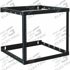 TRIPP LITE Open Frame Rack: 22 Rack Units, Wall Mount, 17 3/4 in x 20 1/8 in x 18 1/4 in, Steel (MPN SRWO8U22). Key specifications — Brand: TRIPP LITE; Includes: (8) Zip Ties; Material: Steel; Features_Broad: 2-Post.