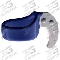 HANDY Ring Knife: 4 cm Overall Lg, Steel, 1 1/2 in Blade Projection Lg, 1 3/4 in Outside Dia, 12 PK (MPN O-V-Blue-11). Key specifications — attr307740: Blue; attr307733: Steel; attr324889: HANDY.