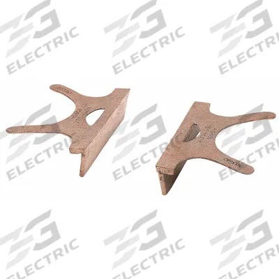 WILTON Replacement Vise Jaw: Copper, For 6 in Vise Jaw Wd - Hammer-On Vise Jaw Caps