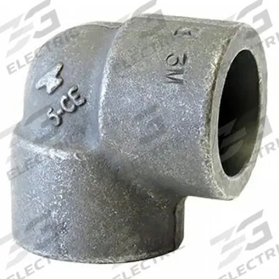 ANVIL Metal Pipe Elbow: 1/8 in x 1/8 in, Female Socket x Female Socket, 2,000 psi @ 150° F - Socket Weld High-Pressure Pipe Fittings