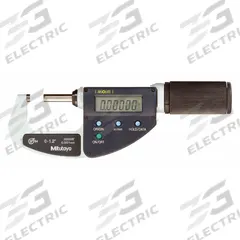 MITUTOYO Digital Outside Micrometer: 0 in to 1 1/5 in /25.4 mm to 50.8 mm, Inch/Metric, IP65 (MPN 293-676-22). Key specifications — attr1182744: 0.00005 in/0.001 mm; attr1182776: IP65; attr1182741: MITUTOYO; attr1182743: +/- 0.00005 in; attr1182759: Yes.