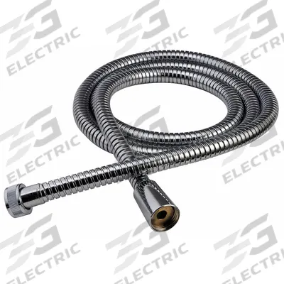 AMERICAN STANDARD Hand Shower Hose: Metal, Polished Chrome Finish - Flexible Hoses for Handheld Showerheads