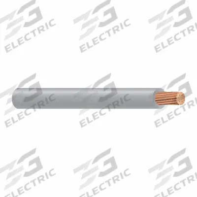 APPROVED VENDOR Building Wire: Copper, 10 AWG, 1 Conductors, Stranded, Gray, 1,000 ft Lg - Copper THHN/THWN-2 Building Wires