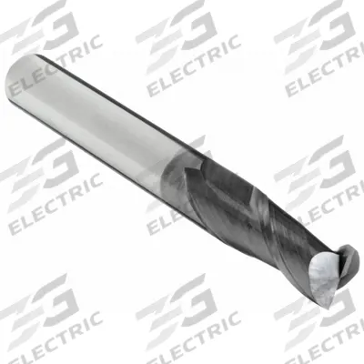 APPROVED VENDOR Square End Mill: Carbide, AlTiN Coated, 2 Flute, 7/16" Mill Dia, 1" LOC - General Purpose Carbide Square End Mills