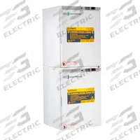 AMERICAN BIOTECH SUPPLY Refrigerator and Freezer: 5 cu ft Refrigerator Capacity, 5 3/8 ft Overall Ht (MPN ABT-HC-FRFC10). Key specifications — Door Type: Swing Solid; Brand: AMERICAN BIOTECH SUPPLY; Door Hinge: Right.