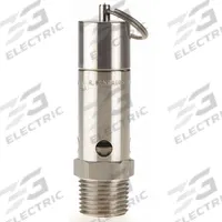 CONRADER Safety Valve: Hard Seat, 1/2 in (M)NPT Inlet (In.), 60 psi Preset Setting (PSI) (MPN SRH375-1/2-SS-060). Key specifications — attr291993: Hard Seat; attr291998: Stainless Steel; attr292007: Stainless Steel; attr292009: Stainless Steel; attr294753: CONRADER.