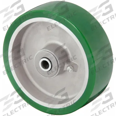 APPROVED VENDOR Caster Wheel: 8 in Wheel Dia., 2 in Wheel Wd, Polyurethane - Polyurethane Tread on Aluminum Core Wheels