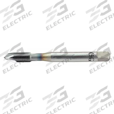 OSG Spiral Point Tap: M4x0.7 Metric, D4 / 4H-6H, 3 Flute - Spiral-Point Taps for Steel & Stainless Steel