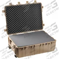 PELICAN Protective Case: 24 in x 34 in x 12 1/2 in Inside, Convoluted/Pick and Pluck/Solid, Beige (MPN 1730). Key specifications — Handle Style: Folding; Brand: PELICAN; Case Closure Type: Double Throw.