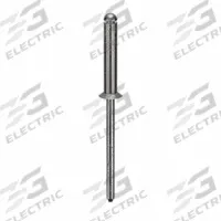 Blind Rivet,1 47/63" L,1/8" dia,PK500: Inch, 1 3/4 in Overall Lg, 21/32 in Body Lg, Open End, 500 PK (MPN U34140.012.0048). Key specifications — Brand: APPROVED VENDOR.