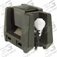 CAMBRO Paper Towel and Soap Dispenser: Plastic, Black, 14 5/8 in Overall Ht, 11 in Overall Wd (MPN EAHWATD110). Key specifications — Brand: CAMBRO; Includes: Multi Fold Paper Towel Holder; Material: Plastic.