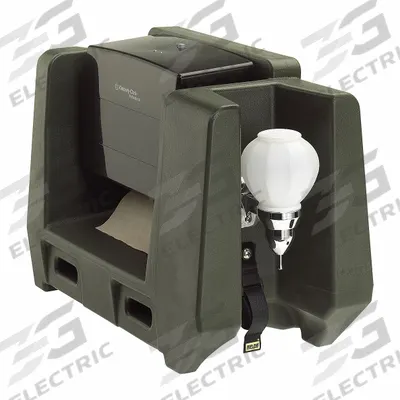 CAMBRO Paper Towel and Soap Dispenser: Plastic, Black, 14 5/8 in Overall Ht - Paper Towel & Soap Dispenser Parts