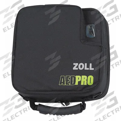 AED Protector Case: AED Protector Case, Canvas, Black, 11 in Overall Wd - Hard Cases for AEDs