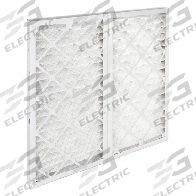 GRAINGER Pleated Air Filter: 29 in x 30 in x 2 in, MERV 8 - MERV 8 Pleated Air Filters