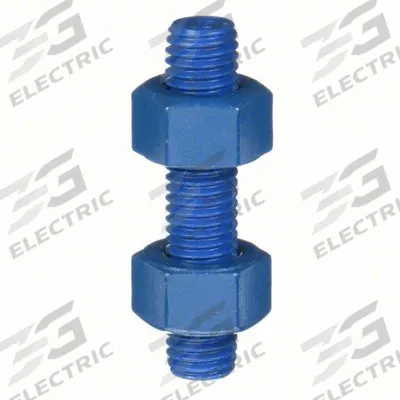 USA FASTENER Fully Threaded Stud: 5/8"-11 Thread Size, Steel, Grade B7, PTFE Coated - PTFE-Coated Fully-Threaded Rods & Studs