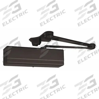 SARGENT Door Closer: Parallel Mounting Type, Grade 1 - Heavy Duty, Bronze, 12 in Lg - Parallel Arm-Mount Door Closers