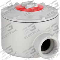 Conduit Outlet Body: Aluminum, GR, 1 1/2 in Trade Size, LB Body, 72 cu in Body Capacity (MPN GRLB150-A). Key specifications — Series: For Standard Body; Compatible Conduit Trade Size: 1-1/2 in; Thread Gender: Female; Hub Style: Threaded; Cover Included: Yes; Body Style: LB; Connection Type: Threaded; Back Type: Round.