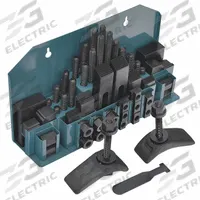 WESTWARD Machine Clamping Kit: For 1/2 in T-Slot, 1/2"-13 Stud, 66 Pc (MPN 19T325). Key specifications — Brand: WESTWARD; Includes Studs: (6) 5 in.